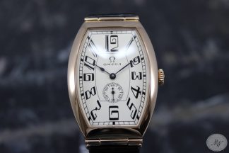 -VERKAUFT- Omega Museum Collection 1915 No. 851  Ref. 5703.30.01 in 18 K „RG“ aus 2006